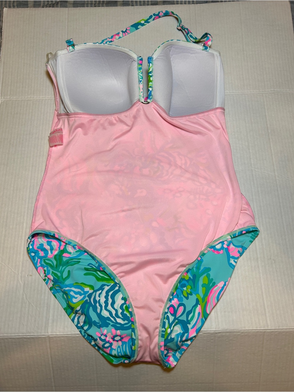 Lilly Pulitzer Dru One-Piece Swimsuit Size 16 - Picture 9 of 11